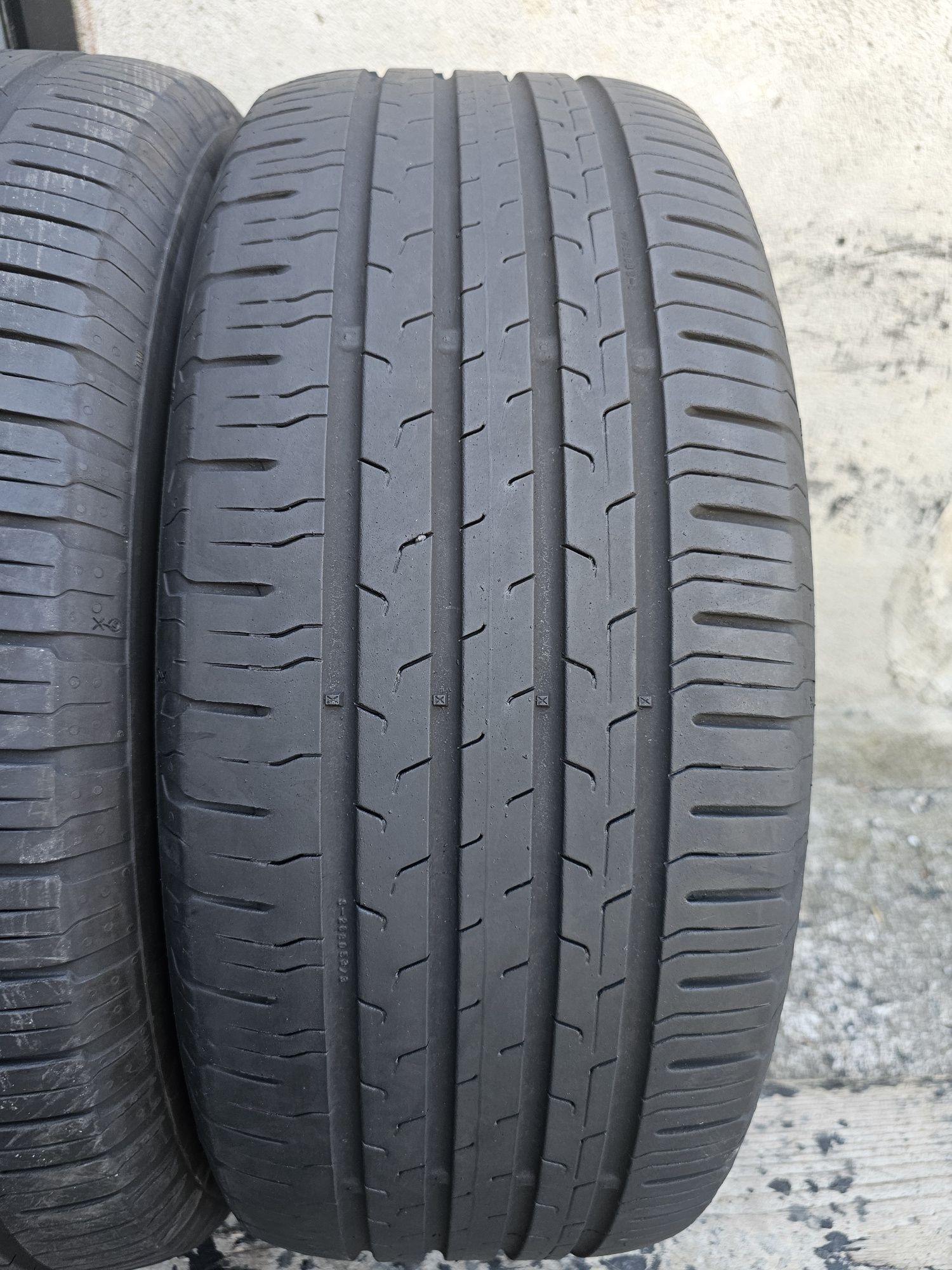 Vând patru anvelope de vara pirelli/continental 225 55 17 ,0723, 1717