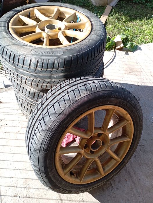 Джанти 16" Vw 5x100 с летни гуми  205 55  16