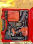 Pistol popnituri Hilti rt6 23 nuron. 2 baterii incarcator si cutie