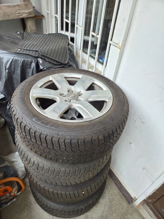 Set Jante originale AUDI pe cu cauciuri de iarna ca noi !