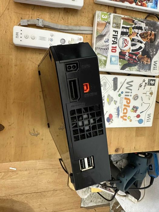 consola nintendo wii neagra