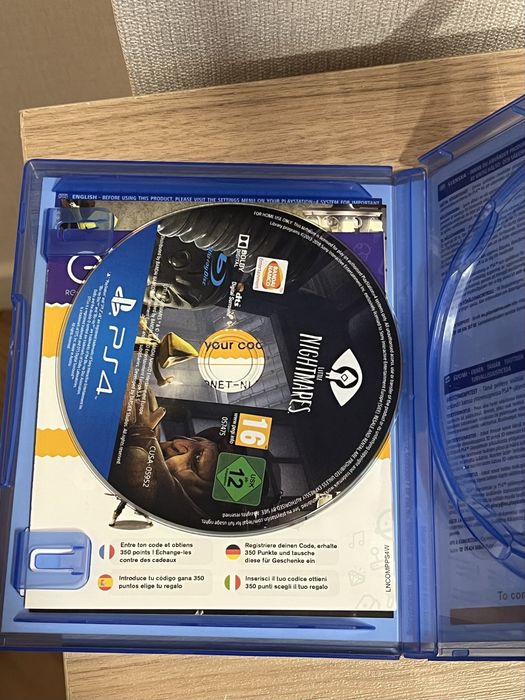 диск ps4 little nightmares