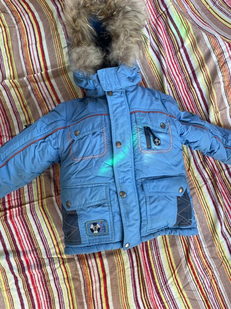 Срочно продам зимний комбинезон для мальчика