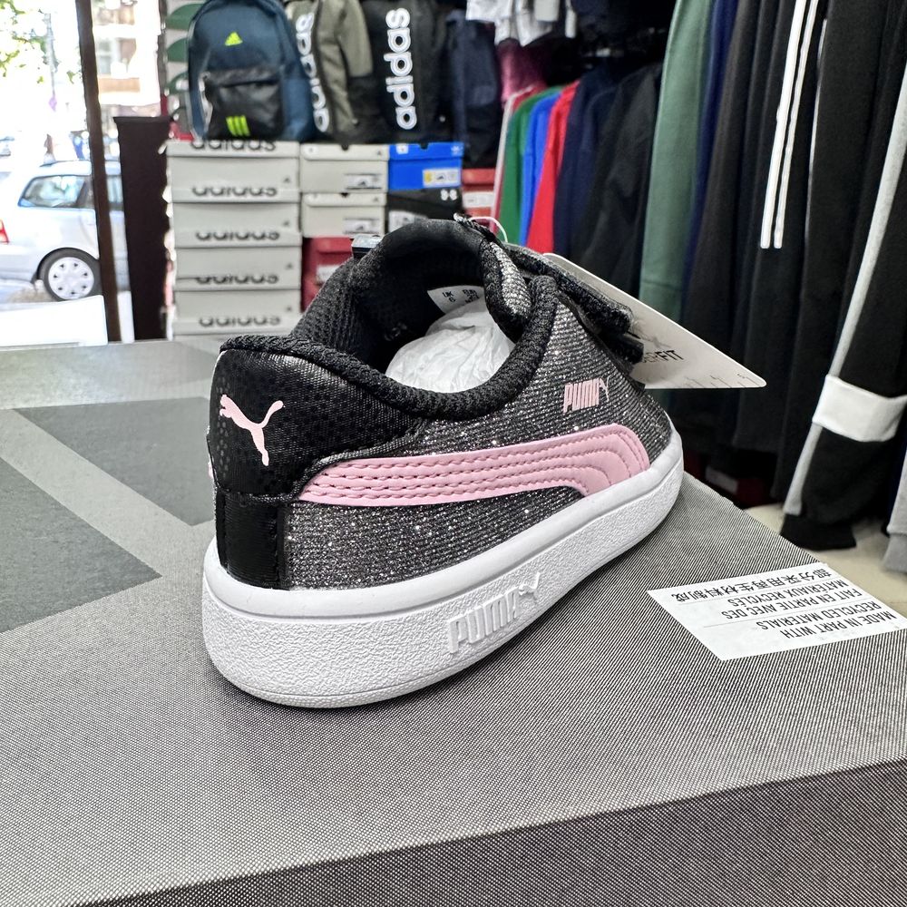 26;27 Puma Smash V2 Glitz | Детски кецове