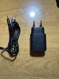Incarcator fast charge+ cablu usb c
