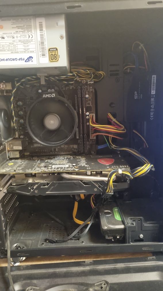 [Rayzen 5500 / RX580 8GB / 16GB RAM] Геймърски компютър