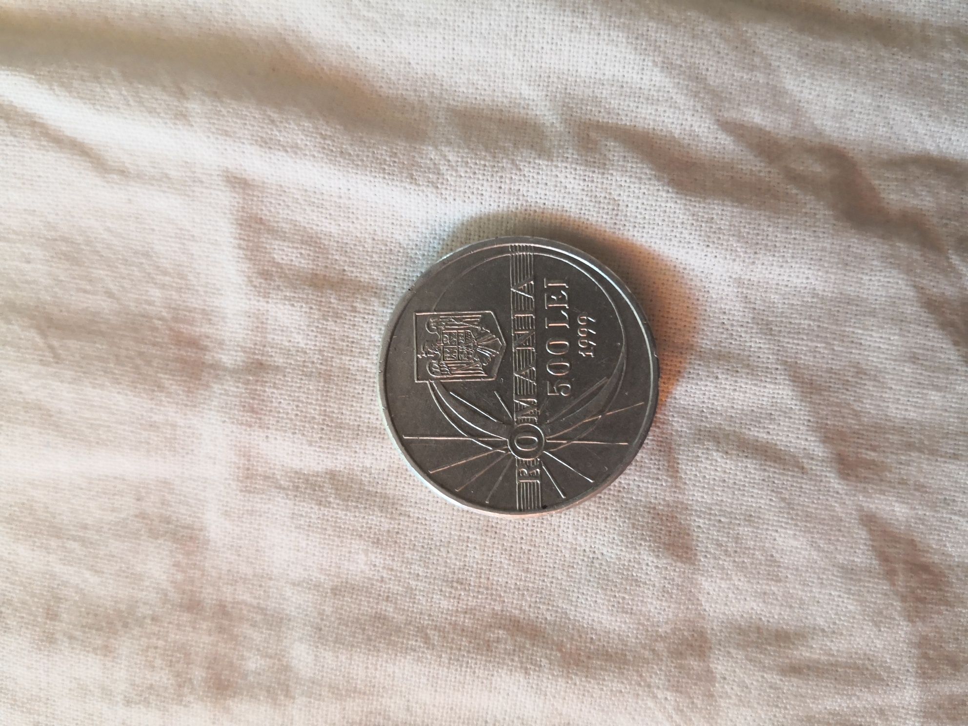 Moneda 500 lei 1999 România