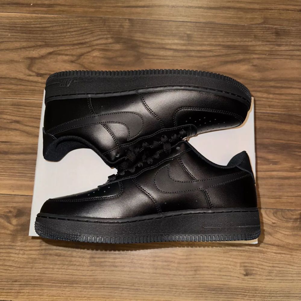 Sneakers Air Force 1 X Triple Black Low Nike Adidasi