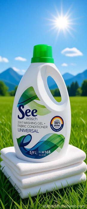 Гел+Омекотител за пране 5,9L SEE Wasch Uniwersal