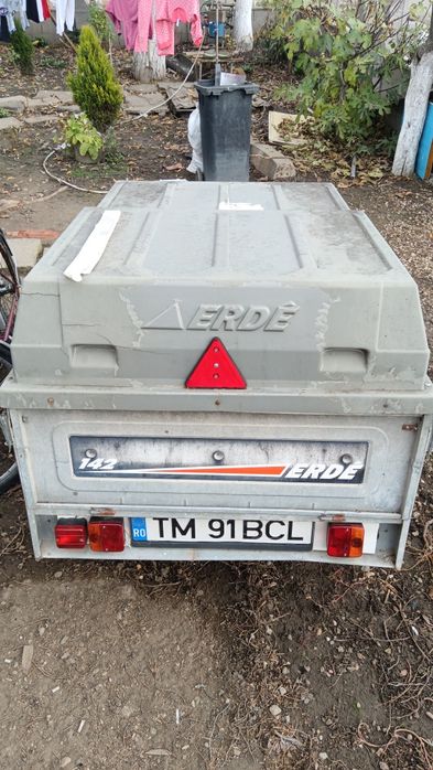 Remorca hard top Erde