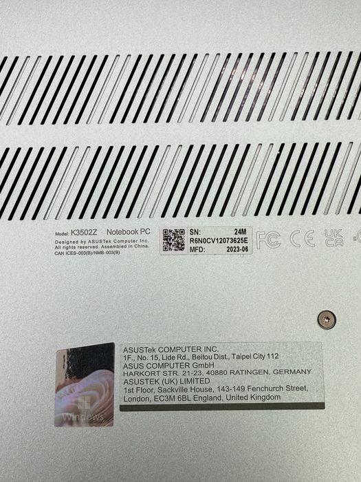 Fane Amanet: Laptop ASUS Vivobook S 15 OLED K3502Z i7-12700H