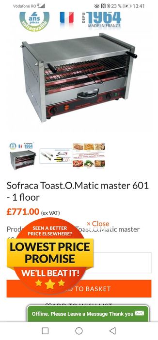 Grătar electric nou