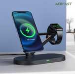 Acefast E9 5 in 1 Беспроводной Зарядка 45W для iPhone iWatch AirPods