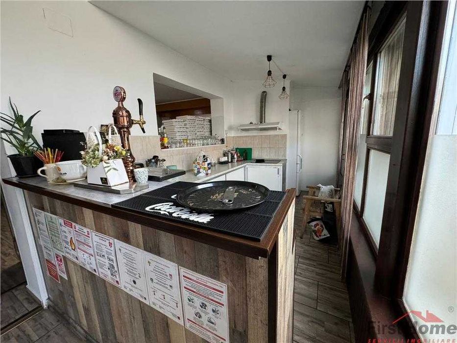 Spatiu comercial de vanzare in Focsani + terasa pizzerie
