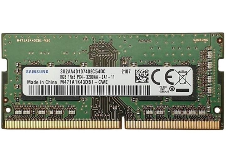 Memorie RAM 16GB 2×8GB sodimm DDR4, SAMSUNG, pentru laptop, CL22, 3200