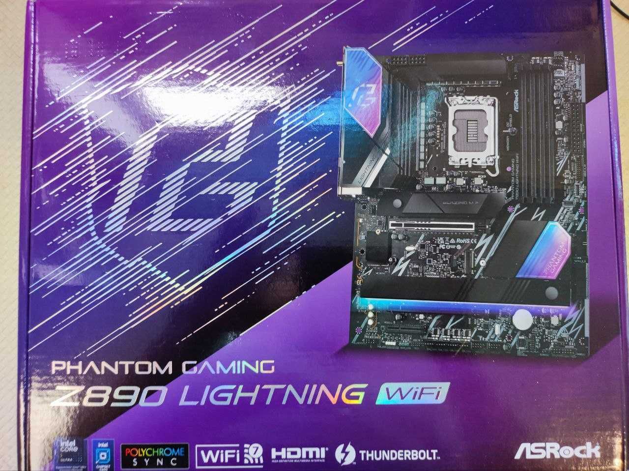 Дънна платка Phantom Gaming Z890 Lightning WiFi