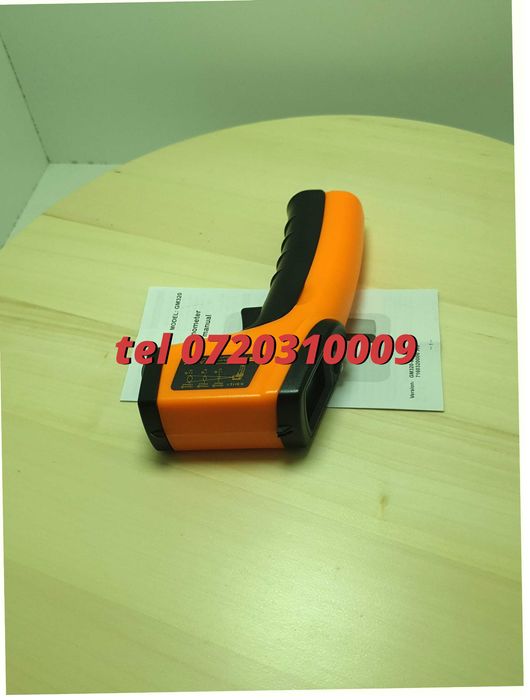 Termometru Industrial Profesional 50 380c Uni Galbennegru