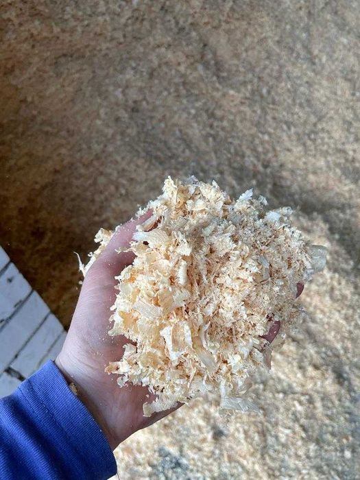 Стружка в мешках