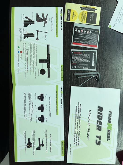 Trotineta electrica cu vitaza maxima de 25Km