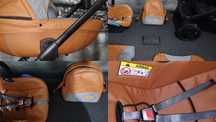 Ofertă!Cărucior/căruț copii 3 în 1(sport+landou+scaun auto)Krausman