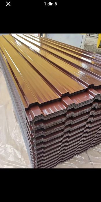 Vând tabla cutata colorat grosime 02 03 04 transport gratuit 0737,9689