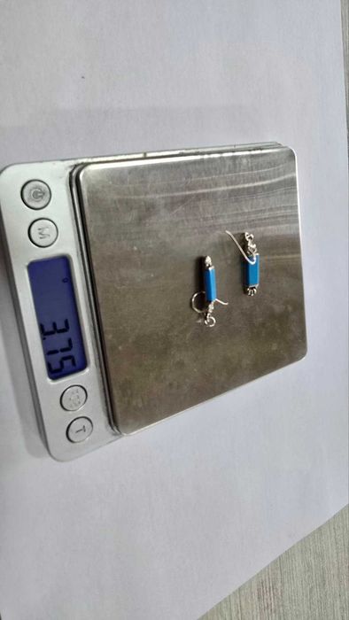 Сребърни обеци 925