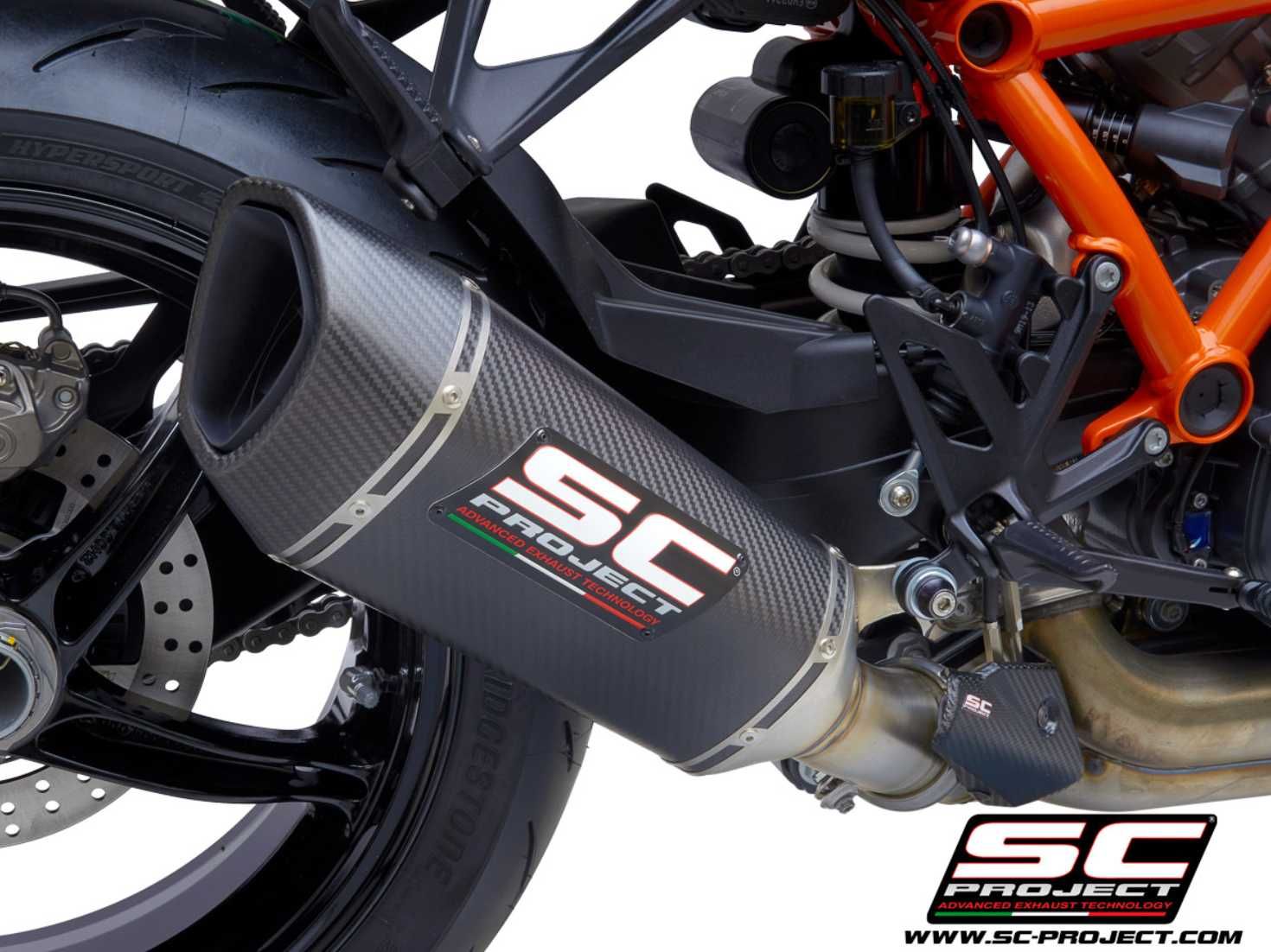 SC1-R крайно гърне SC-PROJECT за 1290 Super Duke R (2021-2023)-Euro 5