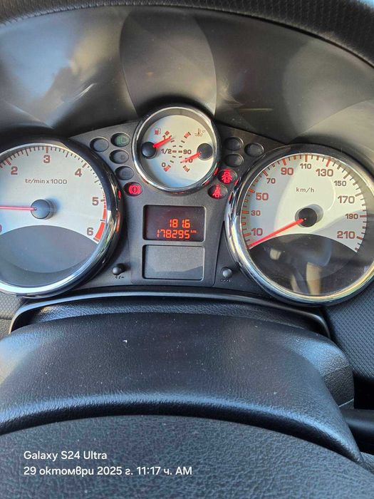 Продавам Пежо 207SW  дизел, 90 кс, 1600 куб.см,  в отлично състояние