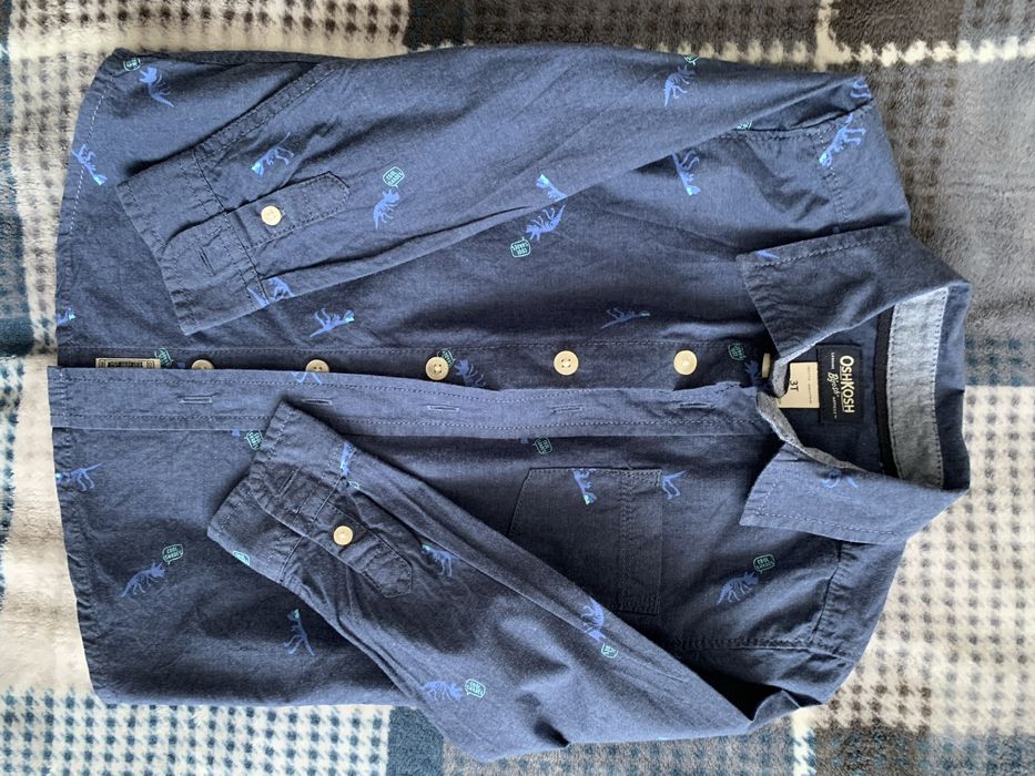 Рубашки детские с длинным рукавом