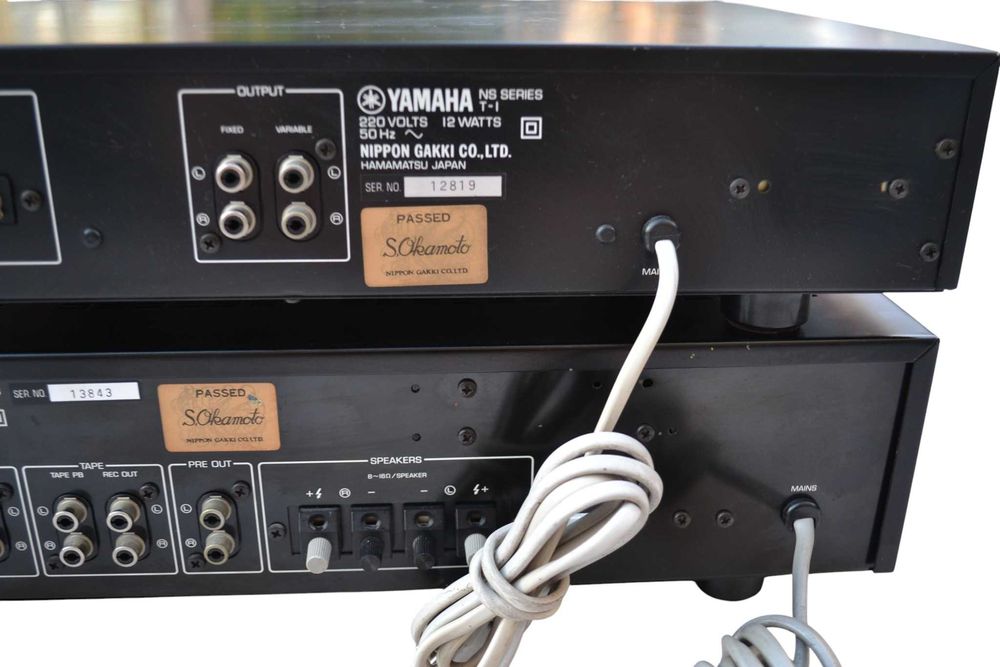 Amplificator Yamaha A 1 si Tuner Yamaha T 1 NS Series