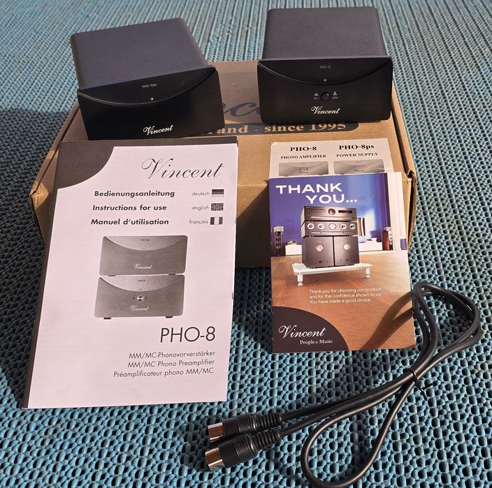 Vand preamplificator phono Vincent PHO 8, MM/MC