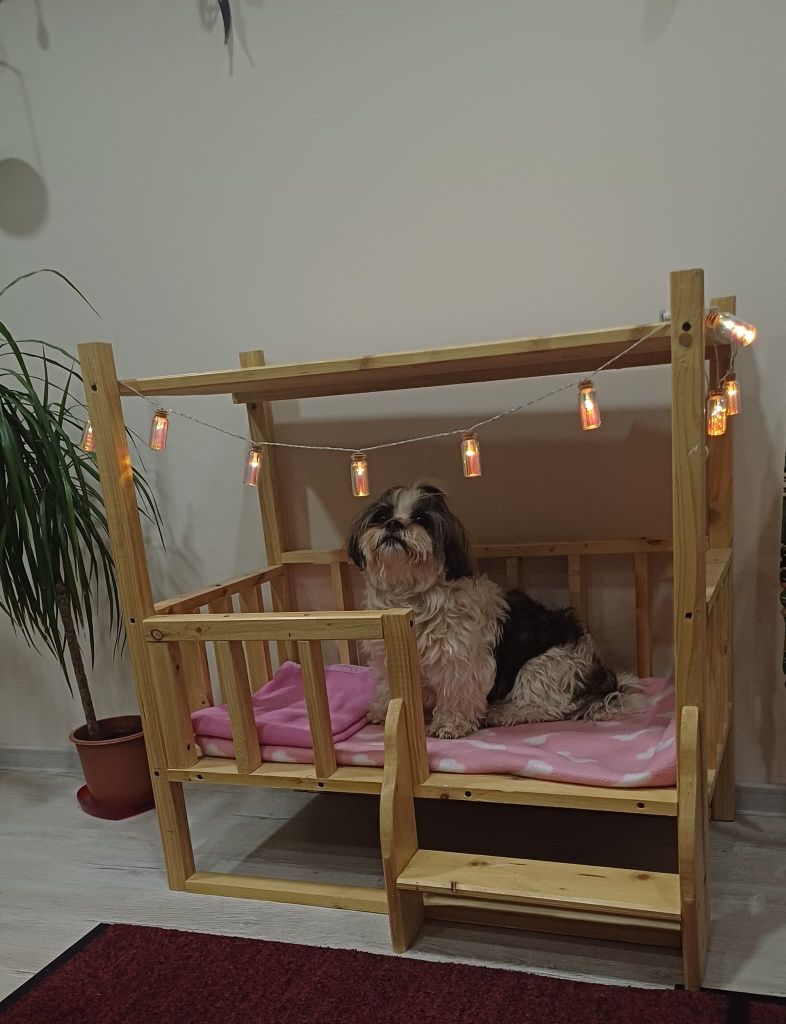 Pătuț pentru cățel de talie mică