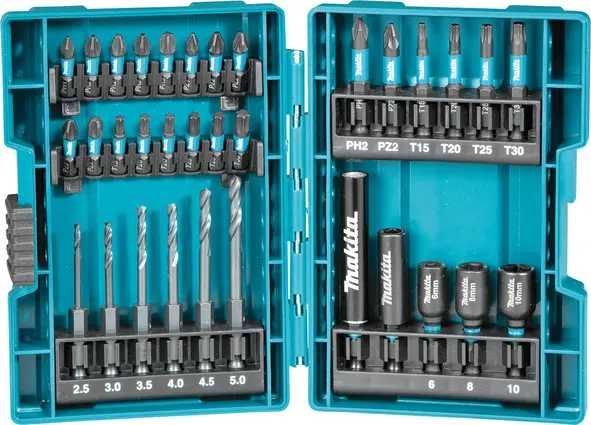Комплект ударни накрайници Makita  – 33 части impact
