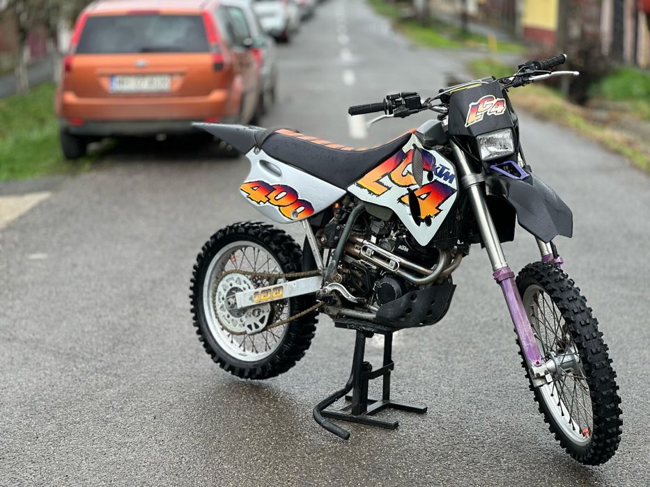Vând KTM 400 lc4/Stare bună/1700€neg Am Acte de Germania !