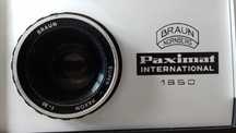 Paximat International 1850 Braun Nuernberg Diaprojektor