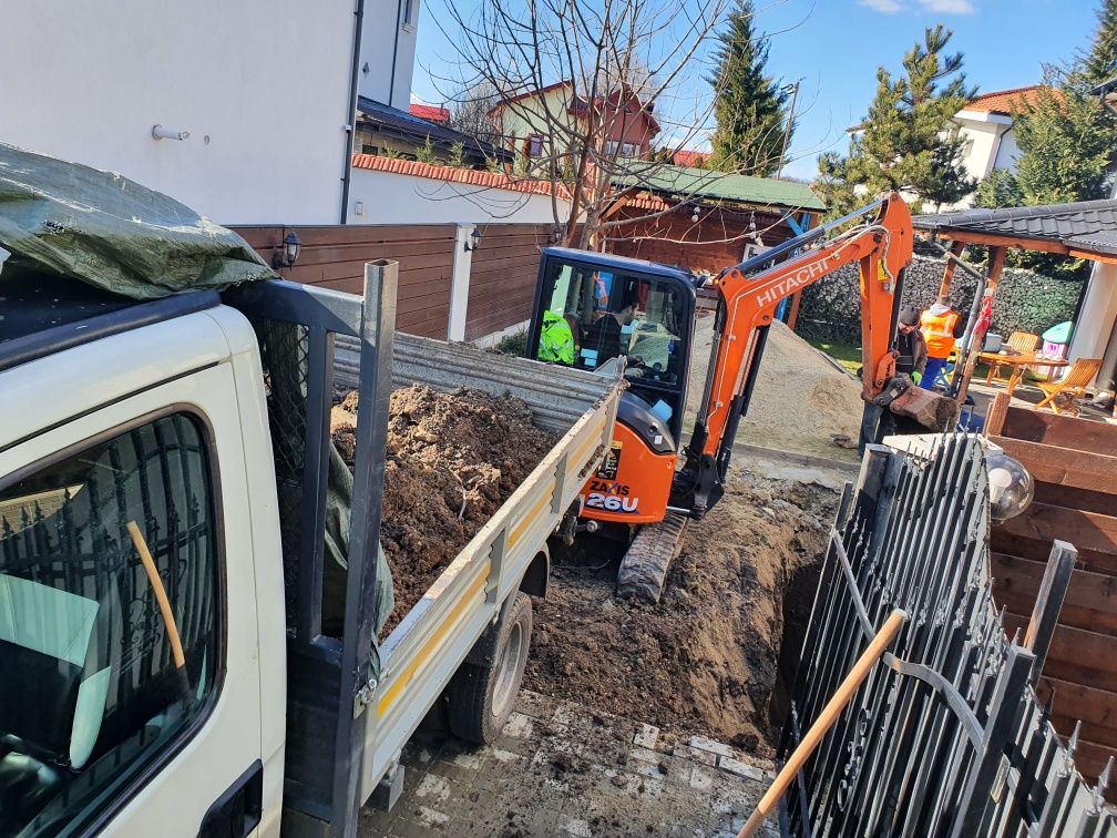 Utilaje construcții Excavator de 23 tone Buldoexcavator Manitou Bobcat