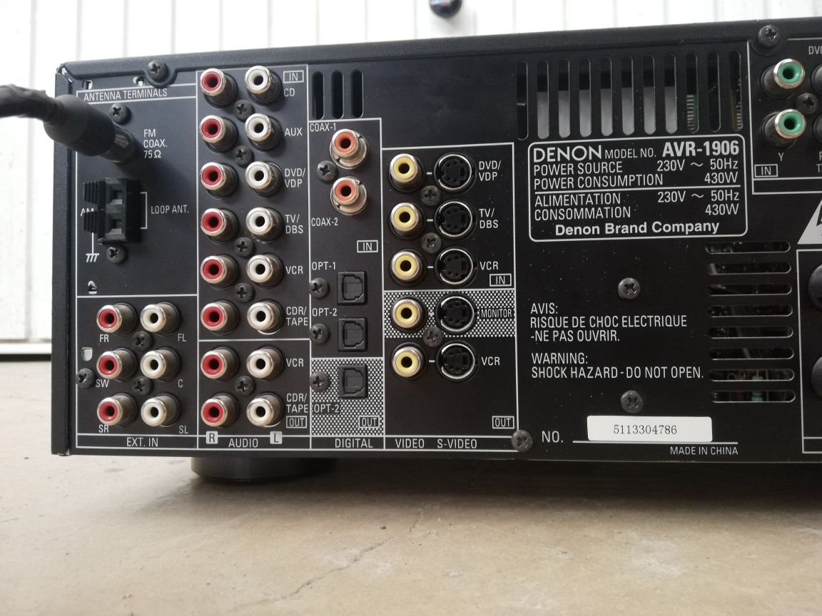 Ресивър DENON AVR 1906 7.1 channel