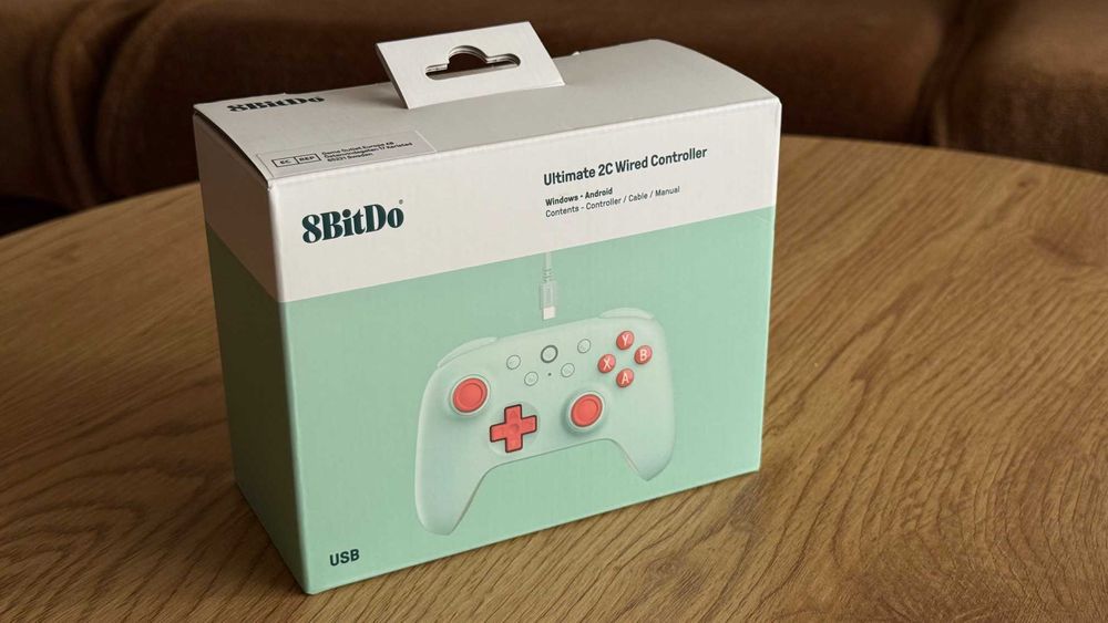Контролер 8BitDo - Ultimate 2C, Hall-Effect, Mint (PC)