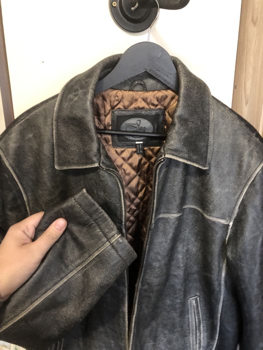 Geaca de piele din piele reala