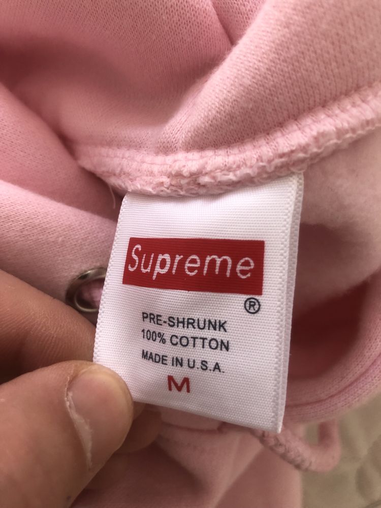 Supreme Box Logo Hoodie Суитчер Горнище Рзмер M