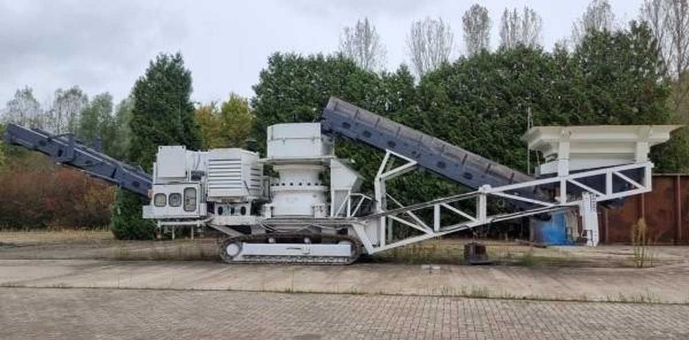 Kонусен дробилен Nordberg Metso – 39 тона, дизел / електрически