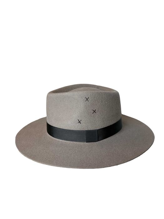 Pălărie unisex fedora bej Dadarlat