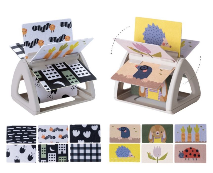 Въртяща се бебешка книжка - Образователна играчка Taf Toys