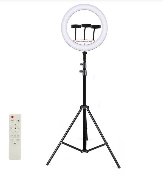 Lampa circulara Ring Light led 56 cm trepied telecomanda 55 W  LJJ-22