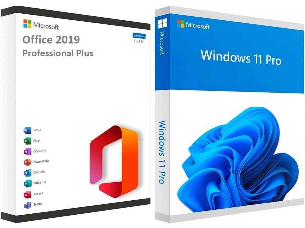 DVD sau stick USB bootabil - Windows 11 + Office 2019 cu licenta