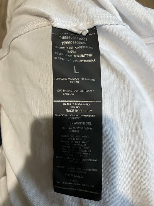 tricou made by society