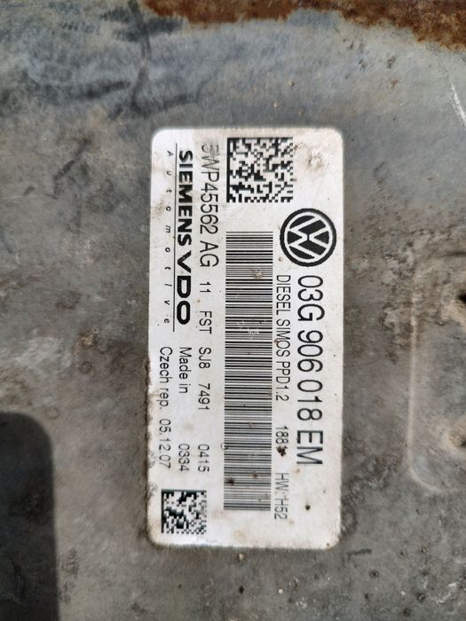 calculator motor passat b6 bmr cod-03g906018em