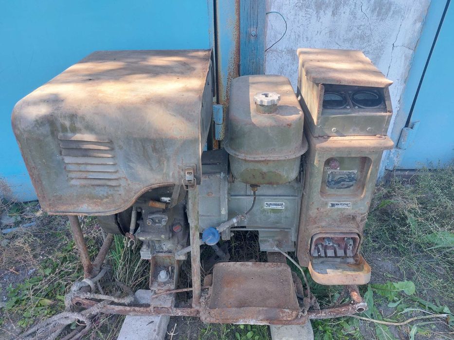 Военная электростанция. Бензогенератор На запчасти. Отсутствуют детали