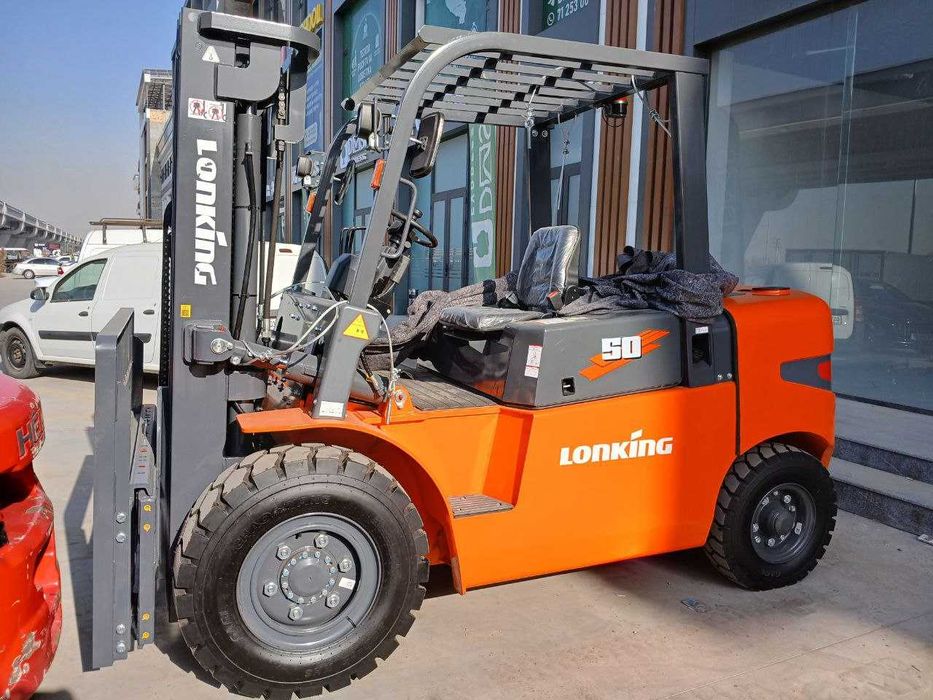 Авто Кара Вилочный Погрузчик LONKING 5 тонный 4.5 метровый