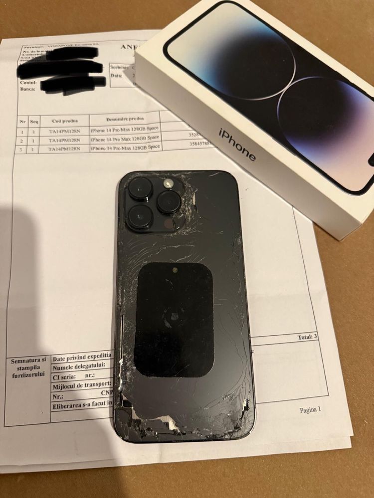 !! Pret FIX !! Iphone 14 Pro Max 128 GB spate spart